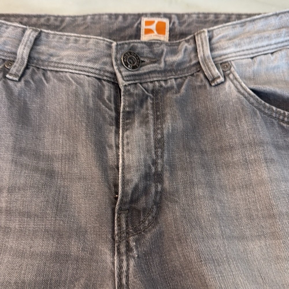 HUGO BOSSGray Regular Fit Jeans